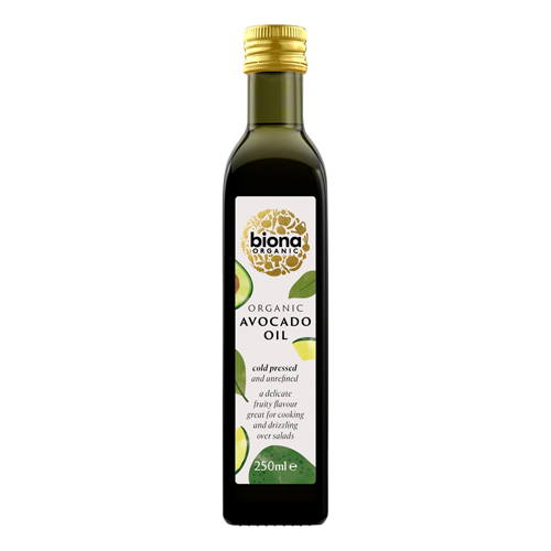 BIONA ORGANIC AVOCADO OIL COLD PRESSED 250ML