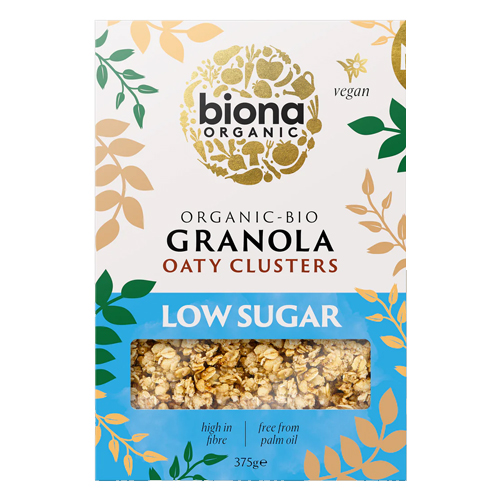 BIONA ORGANIC OATY CLUSTERS 375G