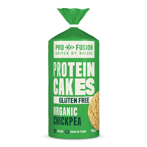 PROFUSION PROTEIN CHICKPEA CAKES ORGANIC 100G