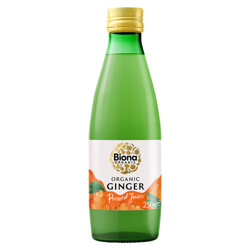BIONA GINGER JUICE ORGANIC COOK BLEND DRESS 250ML