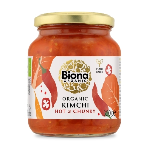 BIONA ORGANIC KIMCHI HOT & CHUNKY 350G