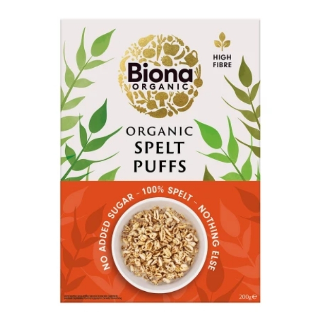 BIONA ORGANIC SPELT PUFFS 200G