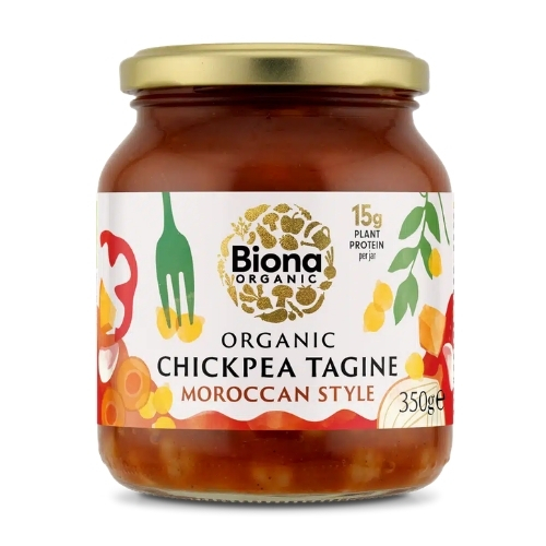 BIONA ORGANIC CHICKPEA TAGINE MOROCCAN STYLE 350G