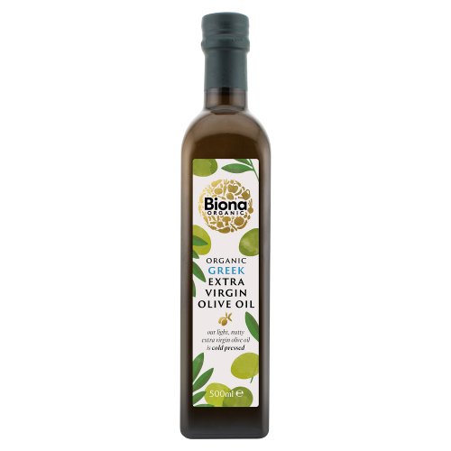 BIONA ORGANIC GREEK EXTRA VIRGIN OLIVE OIL 500ML