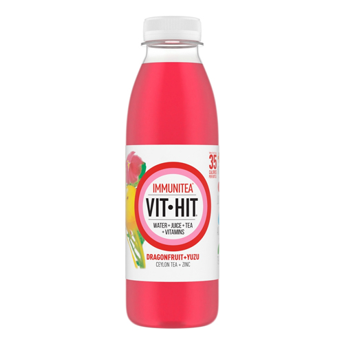 VIT-HIT IMMUNITEA DRAGONFRUIT & YUZU 500ML