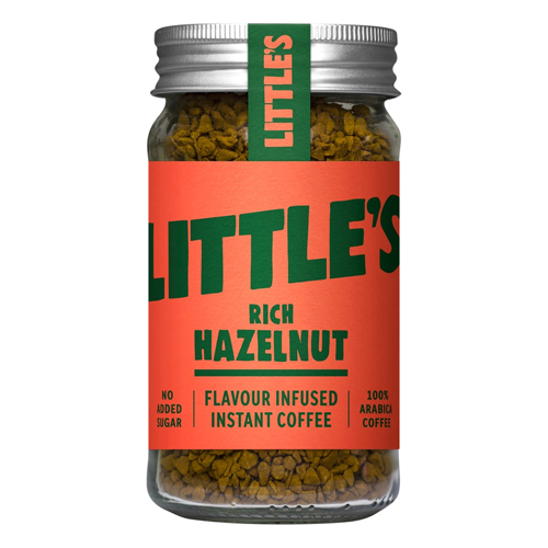 LITTLE'S RICH HAZELNUT FLAVOUR INFUSED INSTANT COFFEE 50G