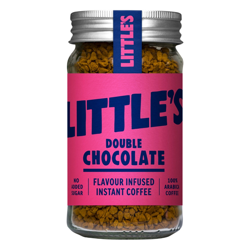 LITTLE'S DOUBLE CHOCOLATE FLAVOUR INFUSED INSTANT COFFEE 50G