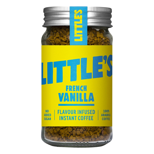 LITTLE'S FRENCH VANILLA FLAVOUR INFUSED INSTANT COFFEE 50G