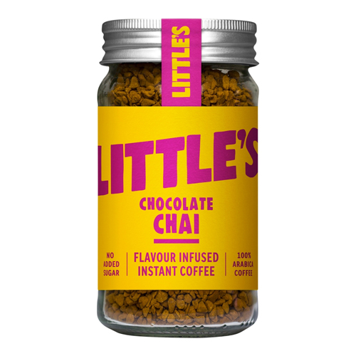 LITTLE'S CHOCOLATE CHAI FLAVOUR INFUSED INSTANT COFFEE 50G