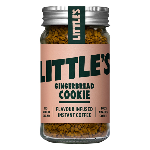 LITTLE'S GINGERBREAD COOKIE FLAVOUR INFUSED INSTANT COFFEE 50G