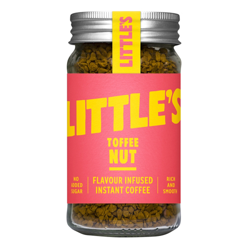 LITTLE'S TOFFEE NUT FLAVOUR INFUSED INSTANT COFFEE 50G
