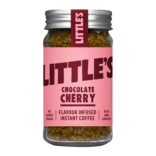 LITTLE'S CHOCOLATE CHERRY FLAVOUR INFUSED INSTANT COFFEE 50G