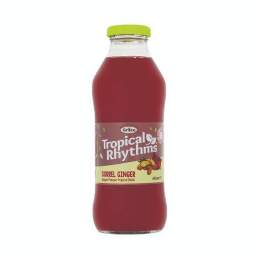GRACE TROPICAL RHYTHMS SORREL GINGER 475ML