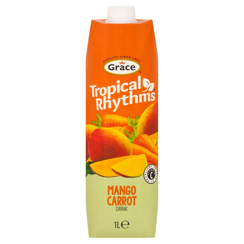 GRACE TROPICAL RHYTHMS MANGO CARROT TETRA 1L