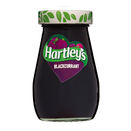 HARTLEY'S BEST BLACKCURRANT JAM 340G