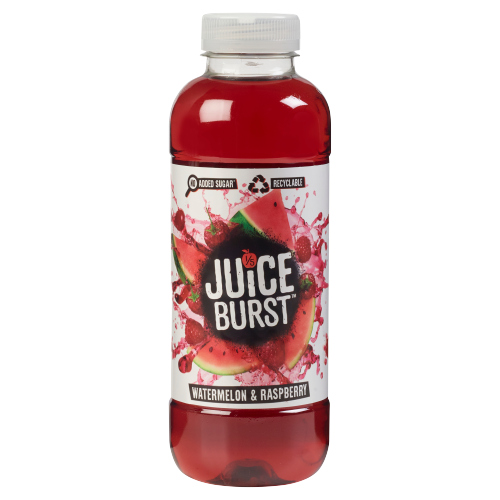 JUICEBURST WATERMELON & RASPBERRY PET 500ML