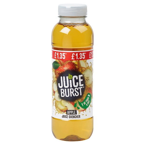 JUICE BURST APPLE PMP £1.35 400ML