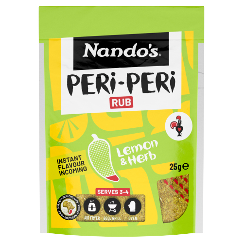 NANDO'S PERI-PERI RUB LEMON & HERB 25G