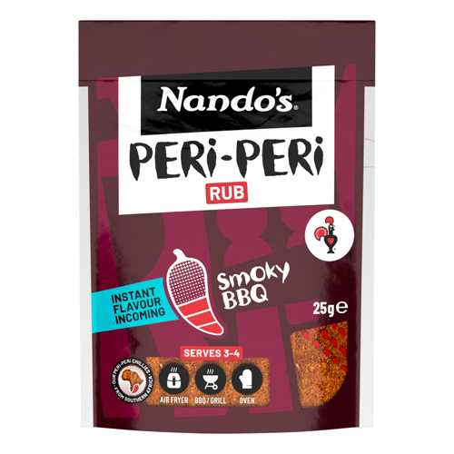 NANDO'S SMOKEY BBQ SEASONING RUB 25G