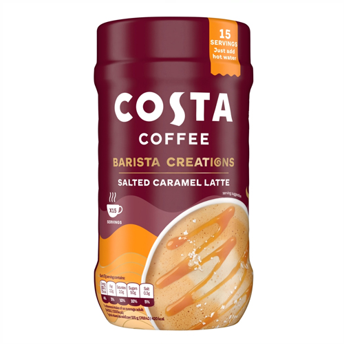 COSTA COFFEE BARISTA CREATIONS SALTED CARAMEL LATTE 255G