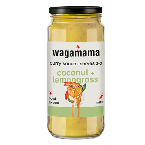 WAGAMAMA COCONUT & LEMONGRASS CURRY SAUCE 340G