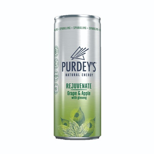 PURDEY'S REJUVENATE GRAPE & APPLE CAN 250ML