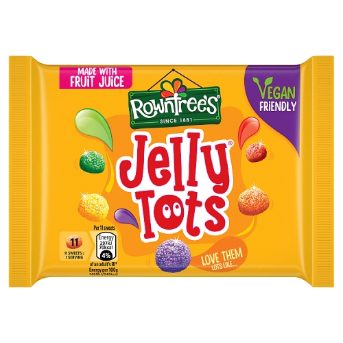 ROWNTREE'S JELLY TOTS SWEETS BAG 42G
