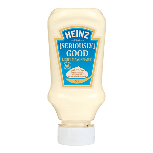 HEINZ SERIOUSLY GOOD LIGHT MAYONNAISE 220ML