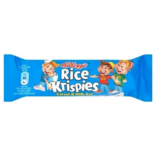 KELLOGG'S RICE KRISPIES CEREAL & MILK BAR 20G