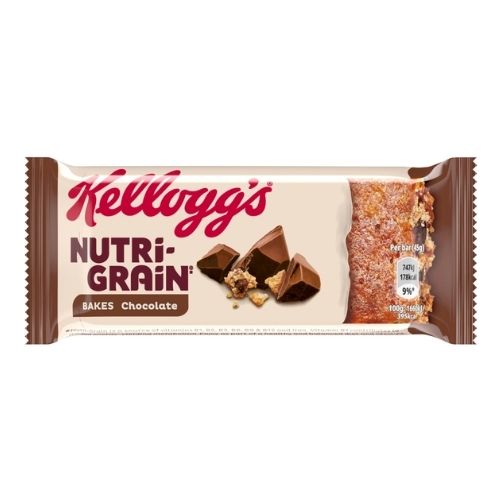 KELLOGG'S NUTRI-GRAIN BAKES CHOCOLATE 45G