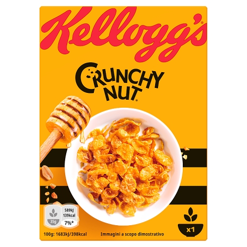 KELLOGG'S CRUNCHY NUT CEREAL 16X 35G