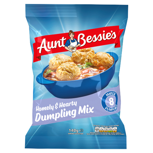 AUNT BESSIE'S HEARTY & HOMELY DUMPLING MIX 12X 140G