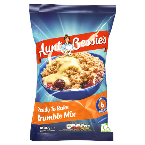 AUNT BESSIE'S READY TO BAKE CRUMBLE MIX 400G