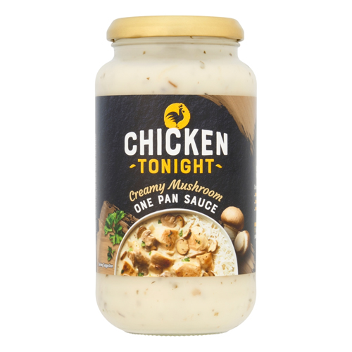 CHICKEN TONIGHT CREAMY MUSHROOM ONE PAN SAUCE 500G