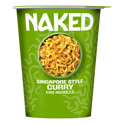 NAKED SINGAPORE STYLE CURRY EGG NOODLES 78G