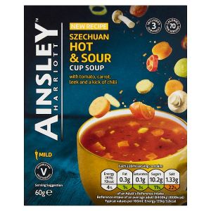 AINSLEY HARRIOTT SZECHUAN HOT & SOUR CUP SOUP 60G
