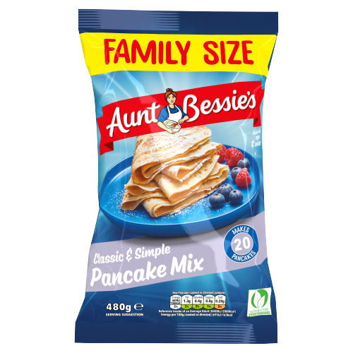 AUNT BESSIE'S CLASSIC & SIMPLE PANCAKE MIX 480G