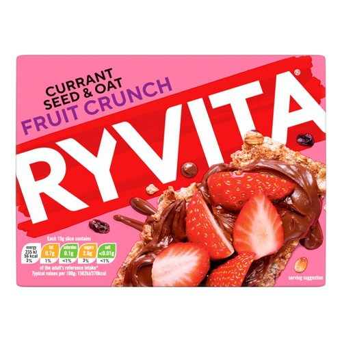 RYVITA CURRANT SEED & OAT FRUIT CRUNCH 200G