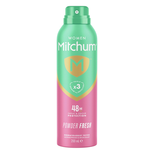 MITCHUM ADVANCED POWDER FRESH WOMAN 200ML