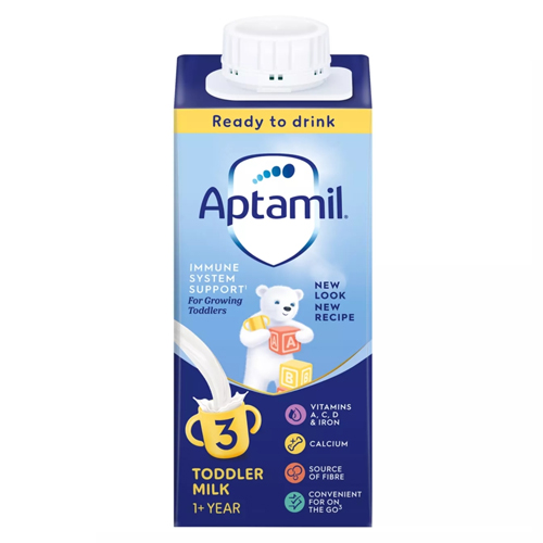 APTAMIL GROWING UP RTF MILK LIQUID STAGE 3 (1-2YRS) 200ML