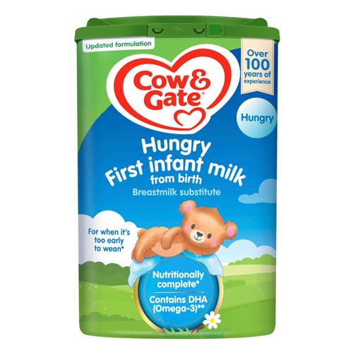 COW & GATE HUNGRY BABY MILK 800G