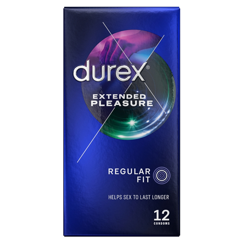 DUREX EXTENDED PLEASURE 12 CONDOMS