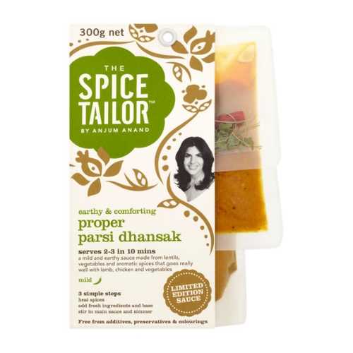 THE SPICE TAILOR PARSI DHANSAK LENTIL INDIAN MEAL KIT 300G