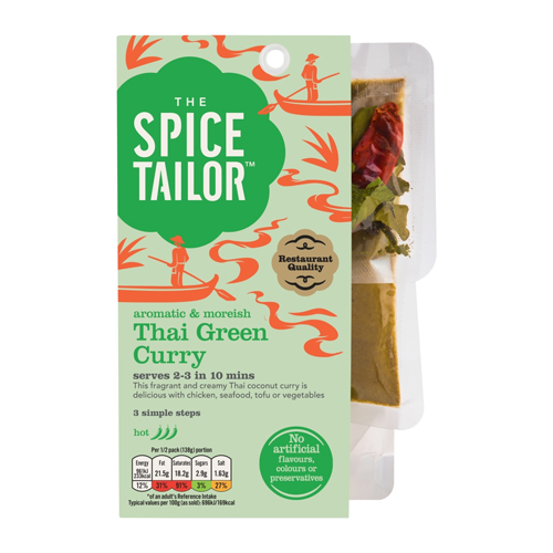 THE SPICE TAILOR THAI GREEN CURRY 275G