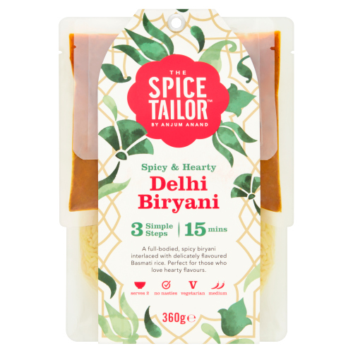 THE SPICE TAILOR DELHI BIRYANI INDIAN MEAL KIT 360G