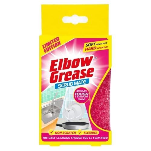 ELBOW GREASE SCRUB MATE PINK 1PK