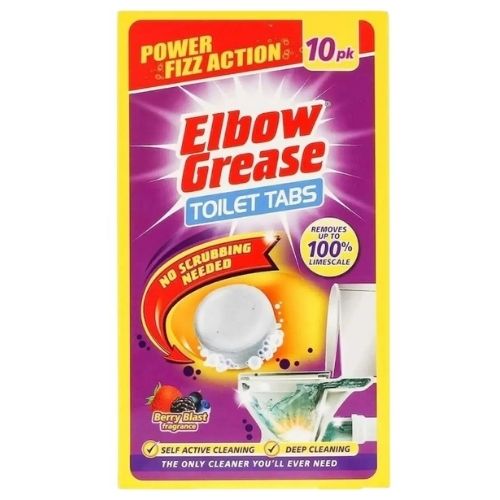 ELBOW GREASE TOILET TABLETS BERRY 10PK 30G