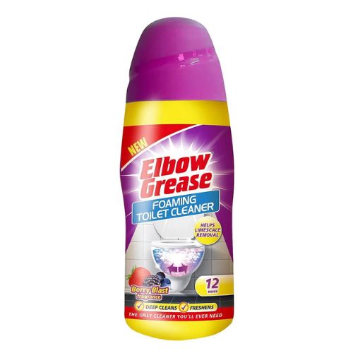 ELBOW GREASE FOAMING TOILET CLEANER BERRY BLAST 500G