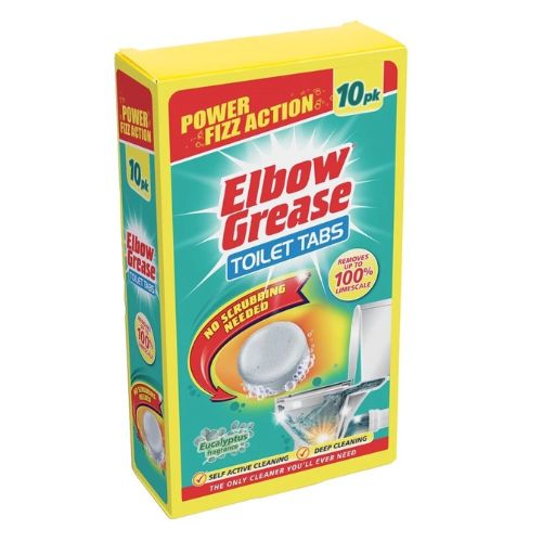 ELBOW GREASE TOILET TABLETSEUCALYPTUS 10PK 30G