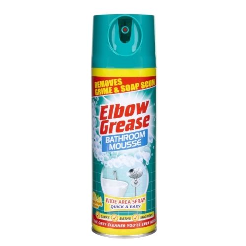 ELBOW GREASE BATHROOM MOUSSE LEMON 400ML
